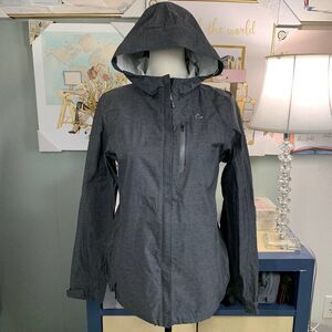 PARADOX windbreaker gray jacket womens  sz s
